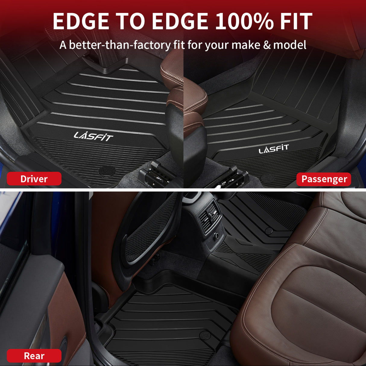 BMW X2 Floor Mats Edge to Edge