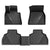 BMW X7 2019-2025 Custom Floor Mats TPE Material 1st & 2nd Row, Only Fit 7 Seats