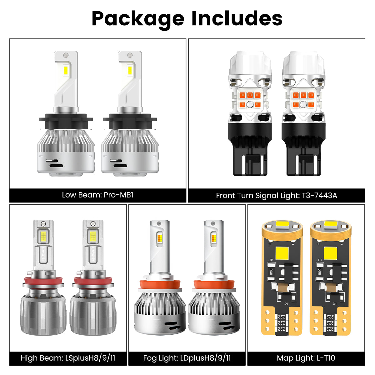 Combo-Package-LED-Bulbs-fit-for-2018-2019-Volkswagen-Golf