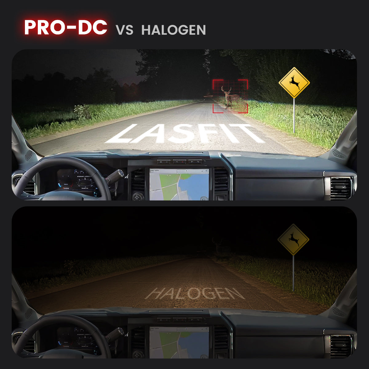 Custom-design 9005 led headlight bulbs brighter than halogen bulbs