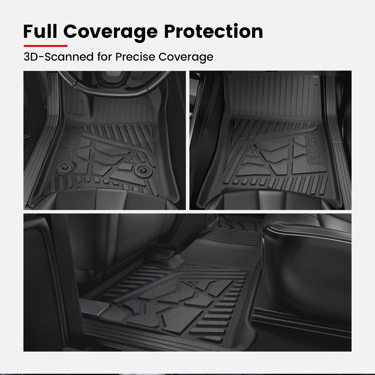 F150 SuperCab Floor Mats Full Coverage