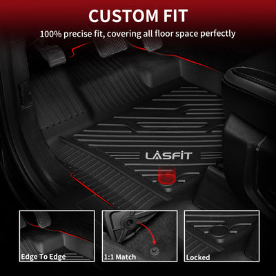 Ford F-150 2015-2023 SuperCrew Custom Floor Mats