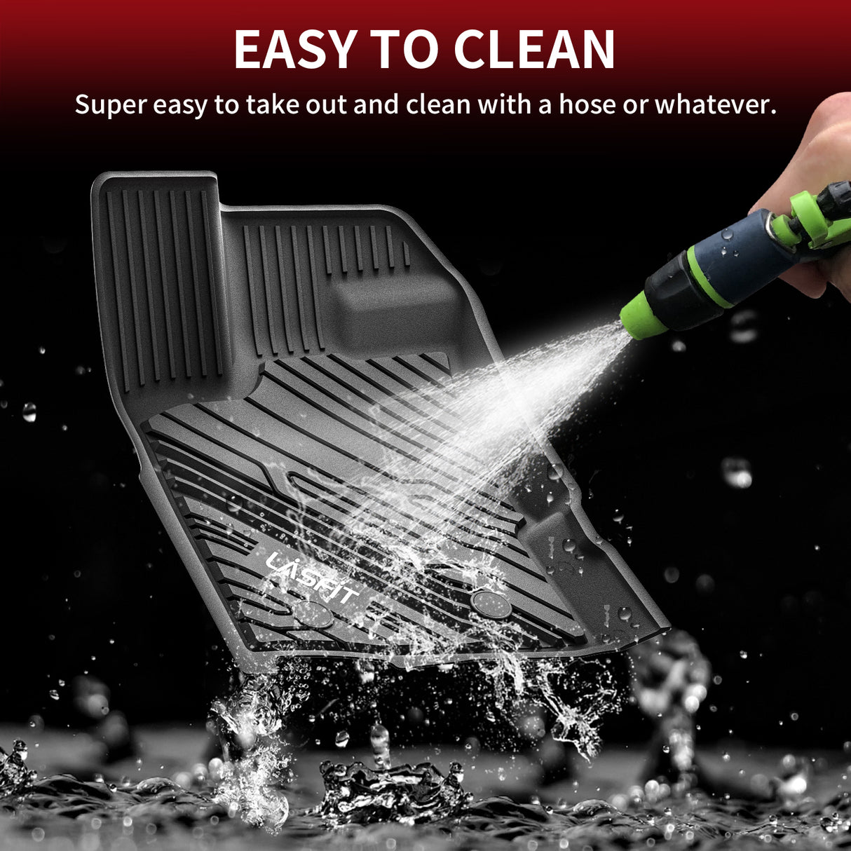 Ford Ranger SuperCrew Floor Mats Easy to Clean