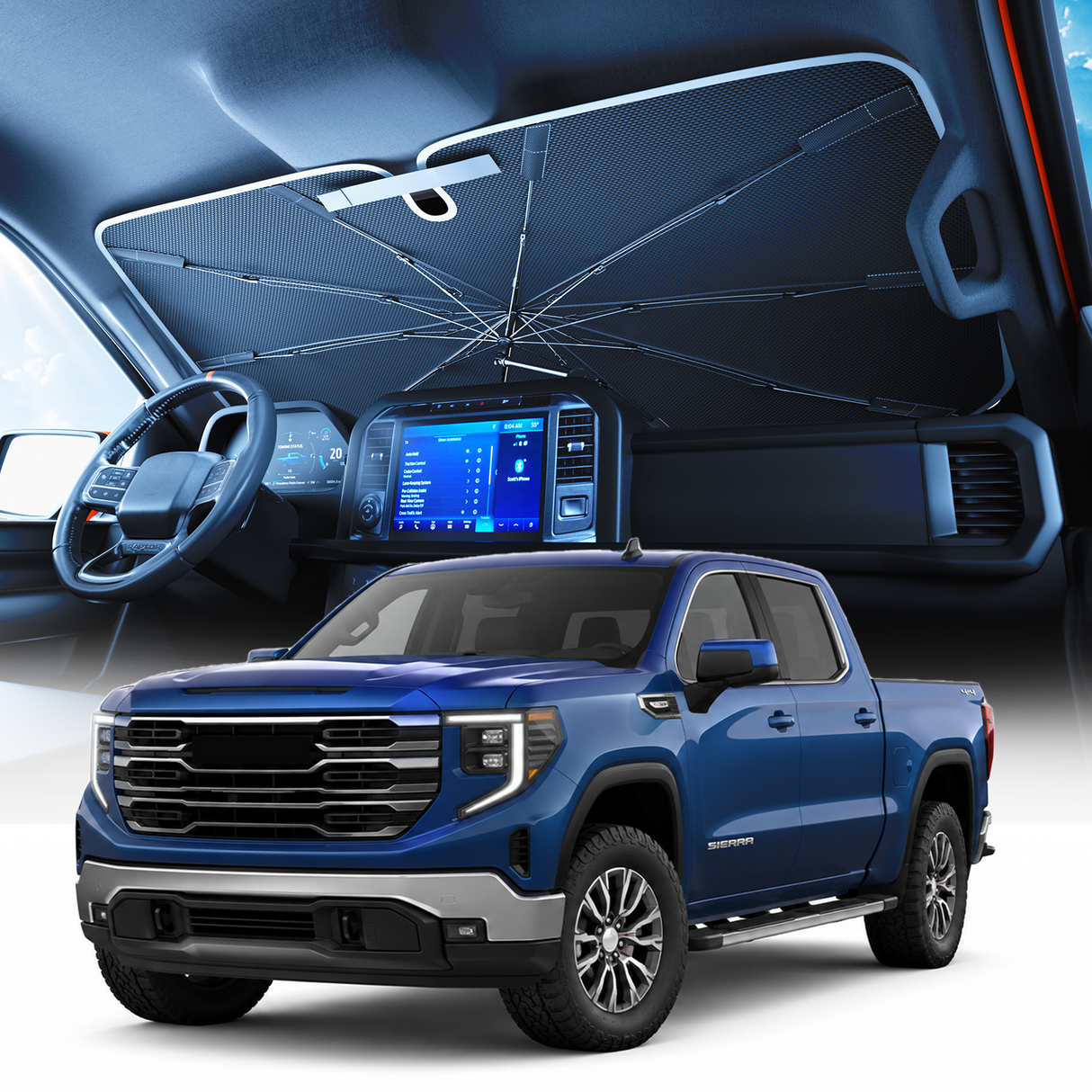 GMC Sierra 1500 Sun Shade