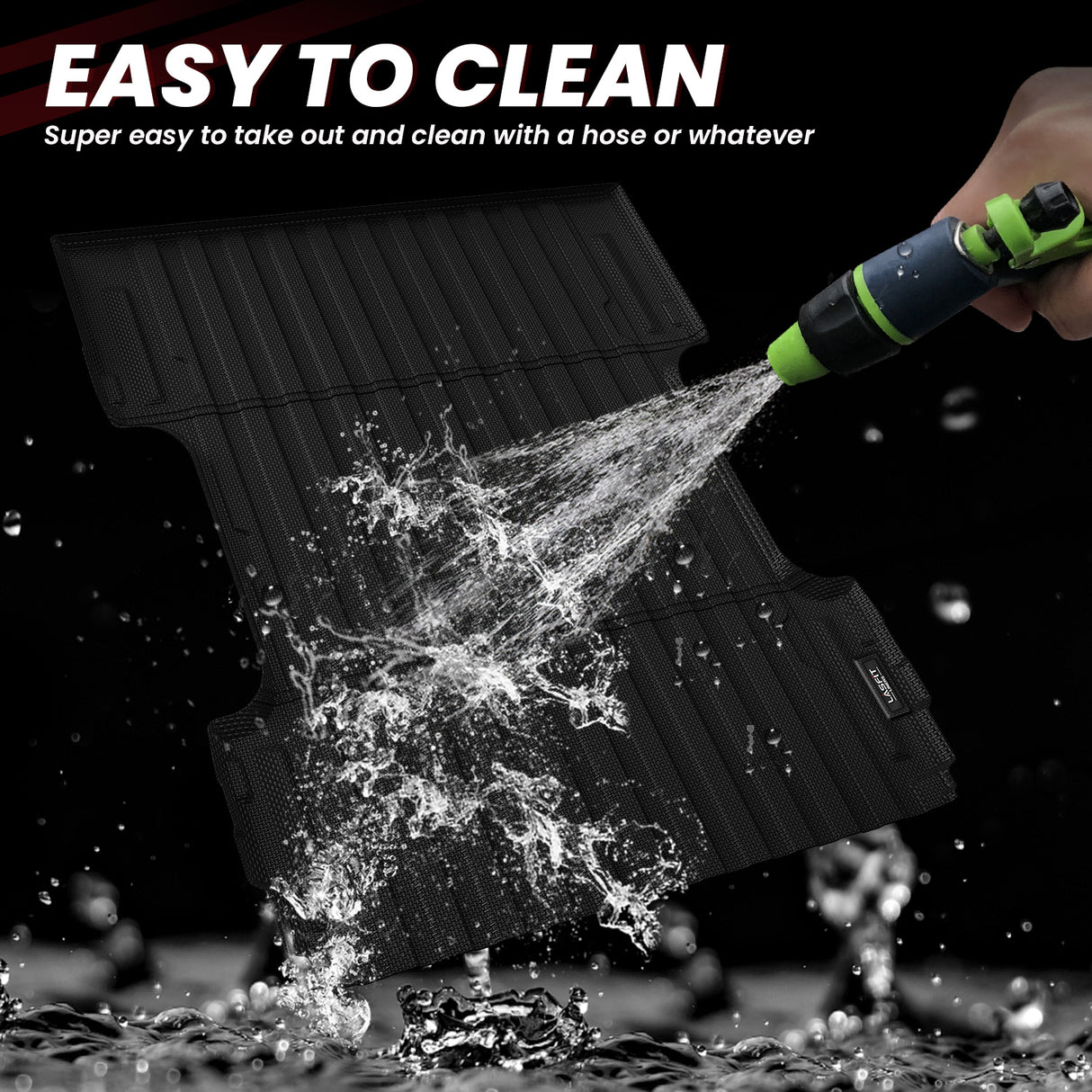 GMC Sierra 2500HD3500HD 2017-2019 Truck Bed Liners Easy to Clean