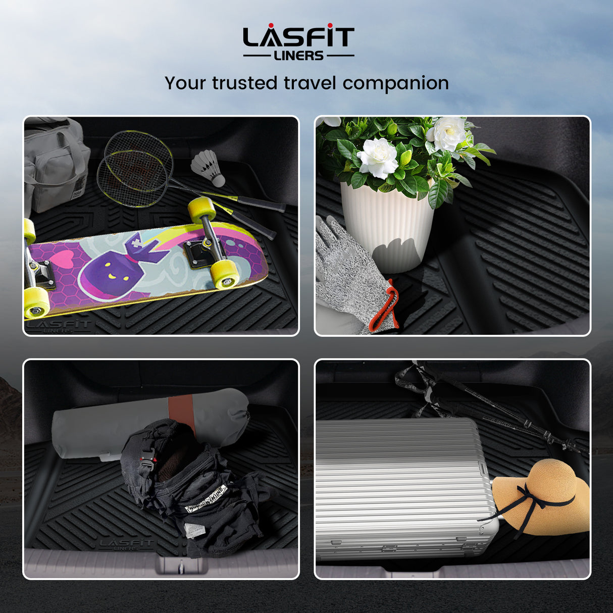 Fit for 2018-2022 Honda Accord Custom Floor Mats or Cargo Mat, Hybrid Model Included