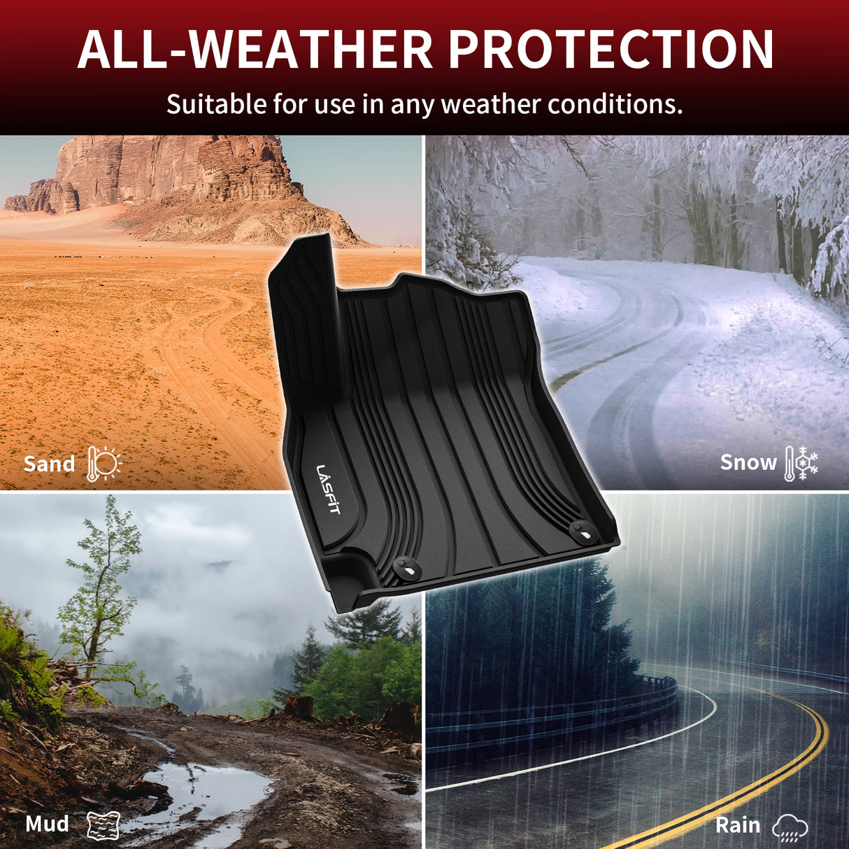 Hyundai Elantra All Weather Floor Mats