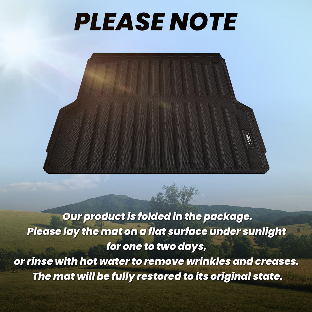 Hyundai Santa Cruz Accessories 4.3FT Easy to flat bed liners