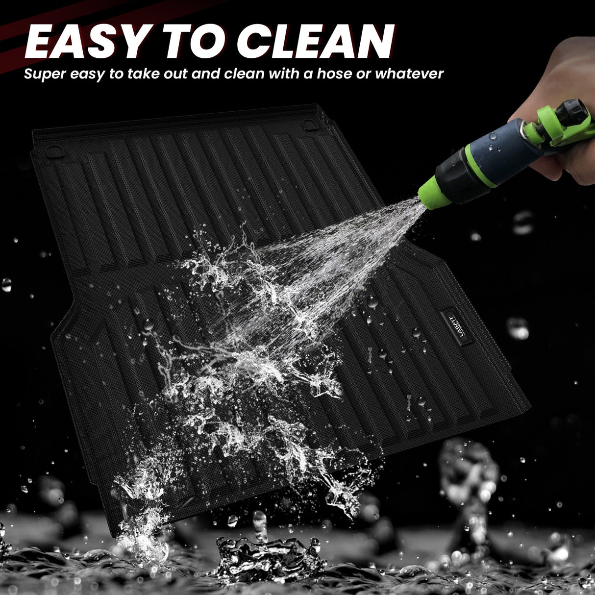 Hyundai Santa Cruz Accessories 4.3FT easy to clean bed liners