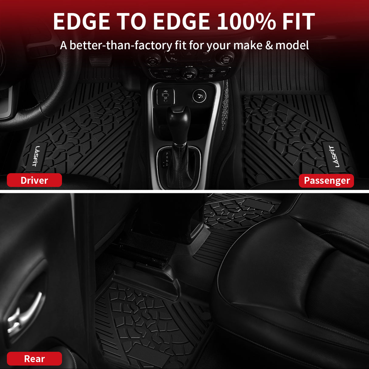 Jeep Compass Edge to Edge Floor Mats