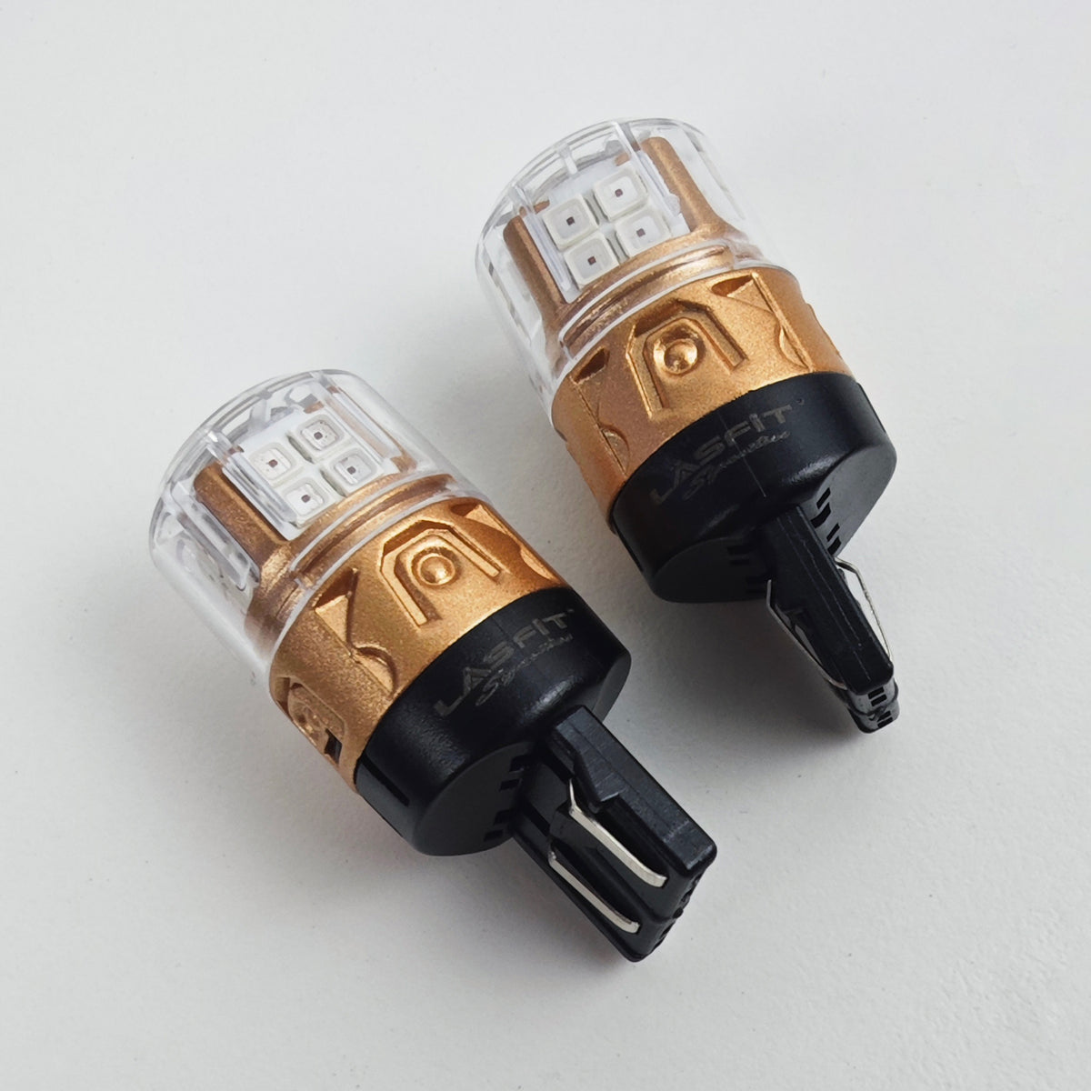 L2 Series Red 7443 7440 7444 LED Brake Tail Stop Parking Light Bulb | Lasfit Signature