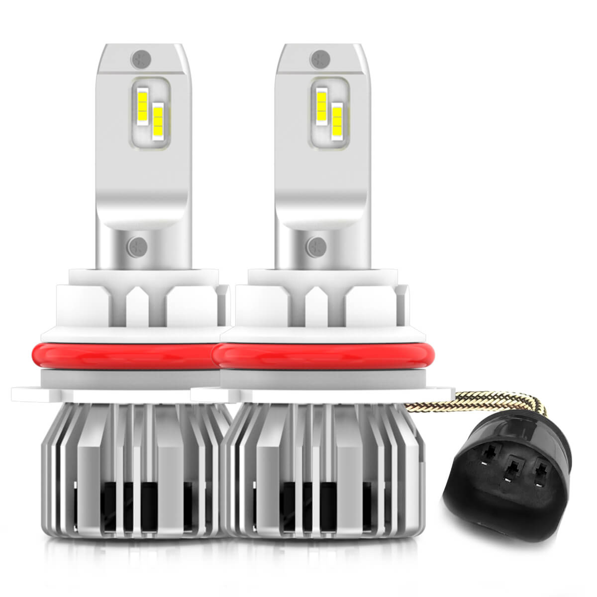 50W 9004 HB1 LC Plus Series | 5,000LM 6000K LED Bulbs