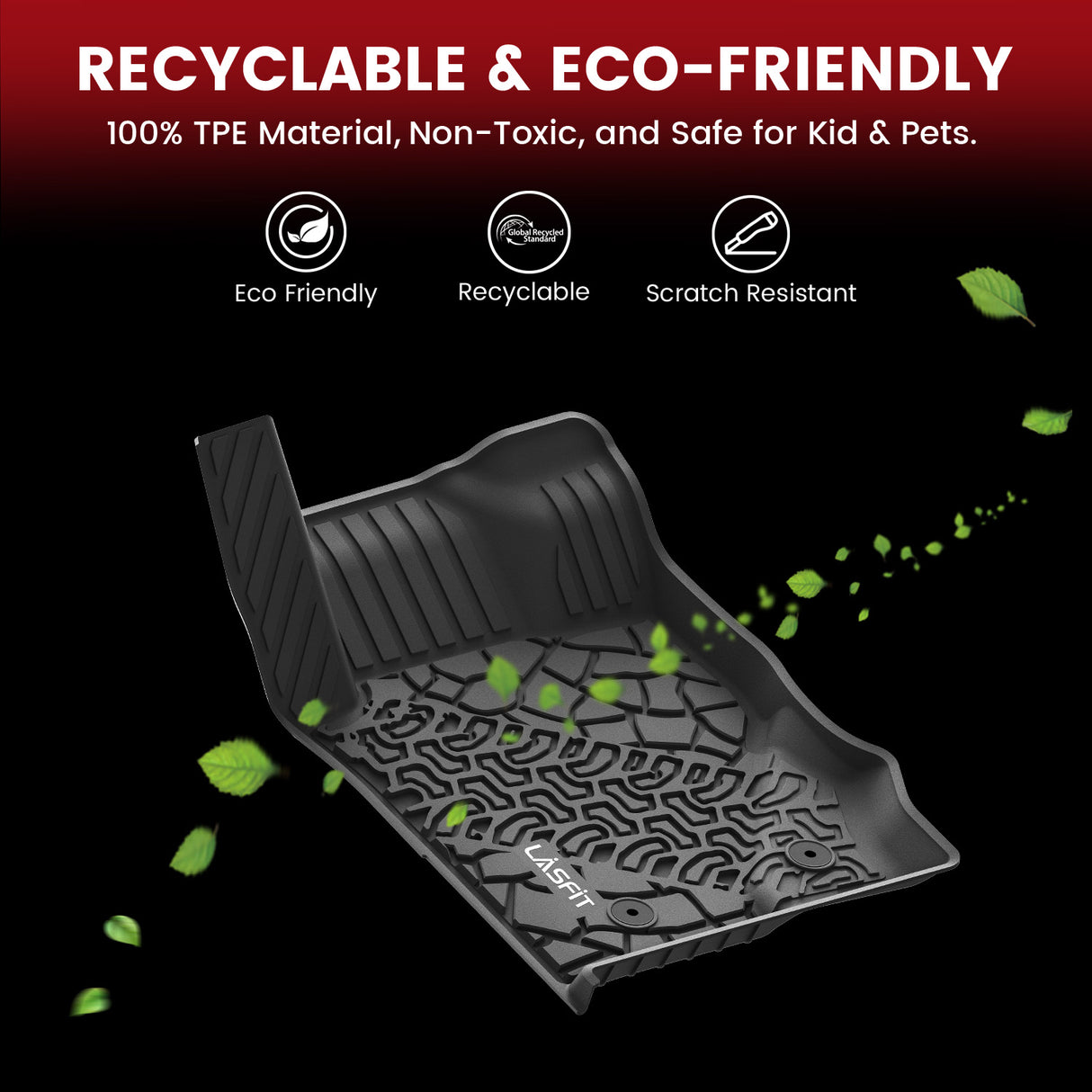 Fit for 2021-2025 Ford Bronco Custom Floor Mats or Cargo Mat, Not For Sport