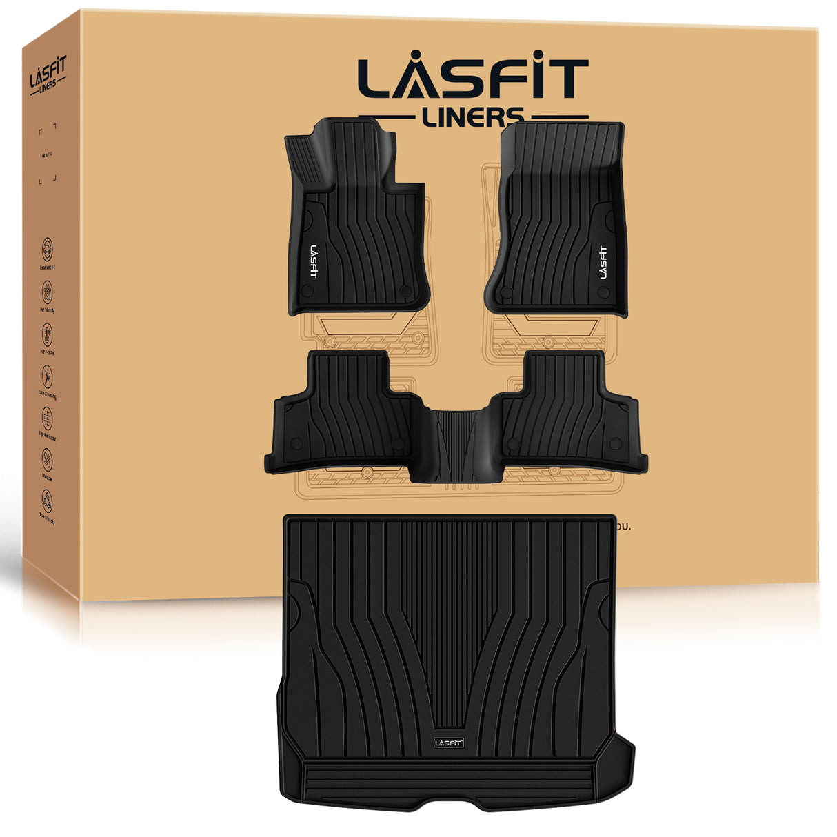 2023-2026 Mercedes-Benz GLC Floor Mats & Cargo Mat