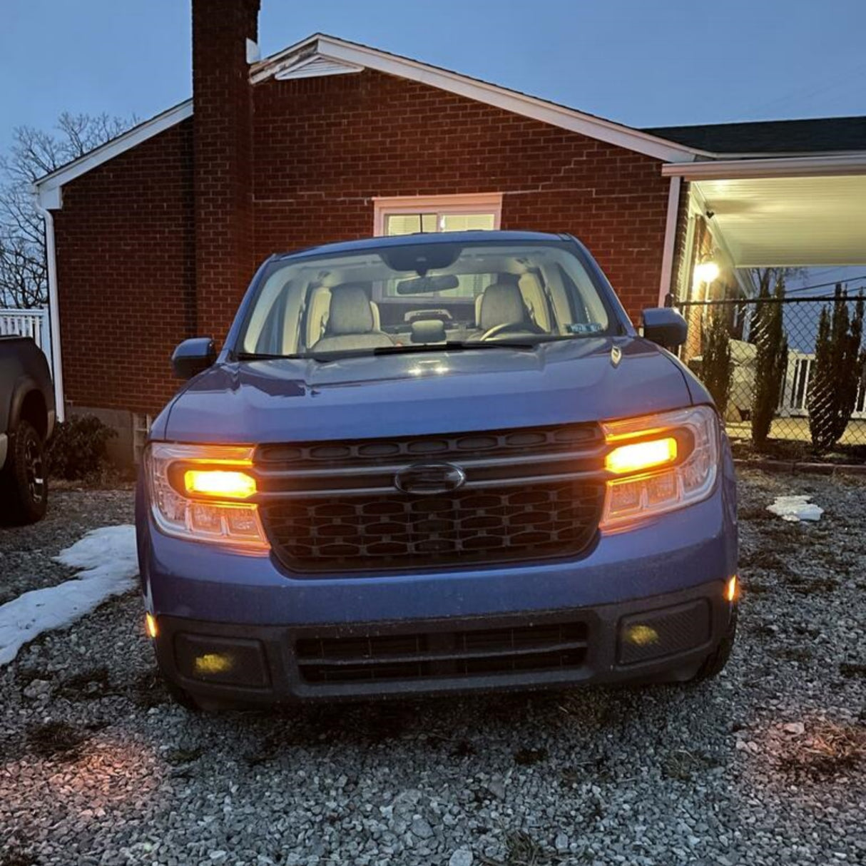 Lasfit 4257 led turn signal bulbs for 2022 Ford Maverick