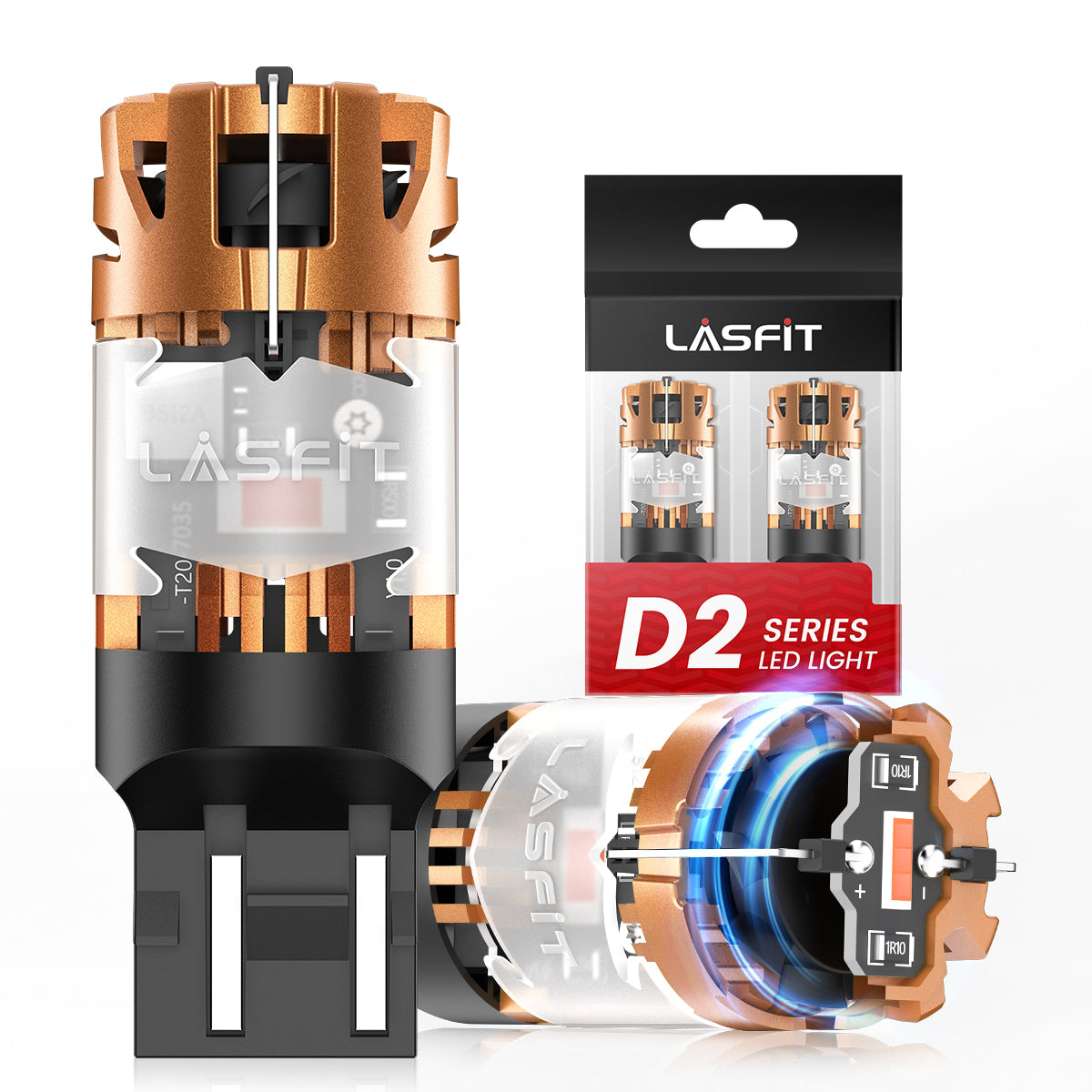 Lasfit 7443 red LED Brake/Tail Lights