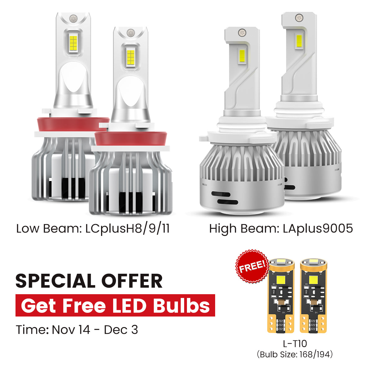 Fit for 2023-2026 Chevrolet Colorado LED Bulbs Upgrade | Tested and Verified