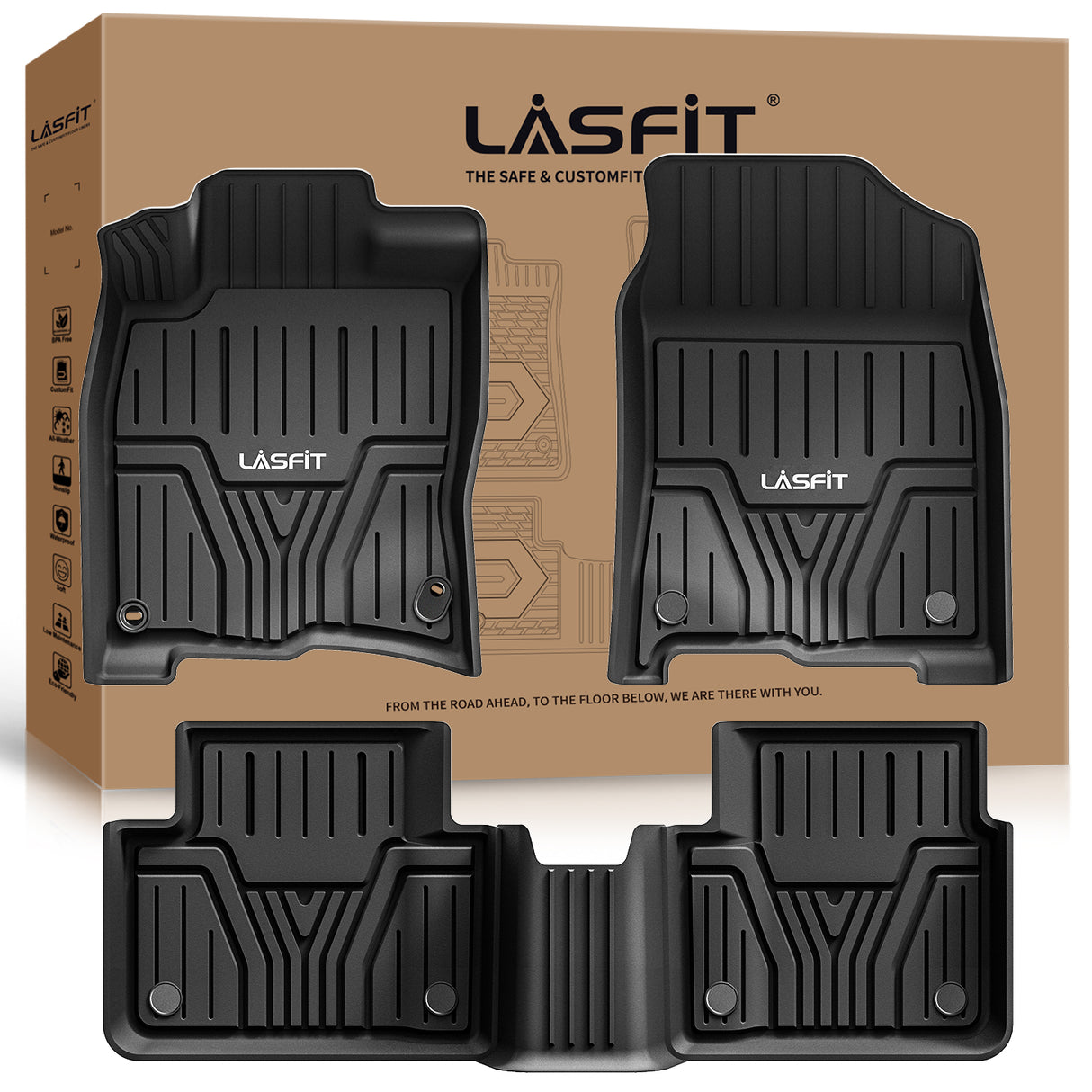 Lasfit Honda Civic Custom Floor Mats