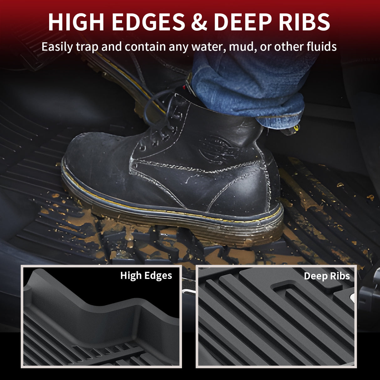 Mercedes-Benz G-CLASS SUV High Edges Floor Mats