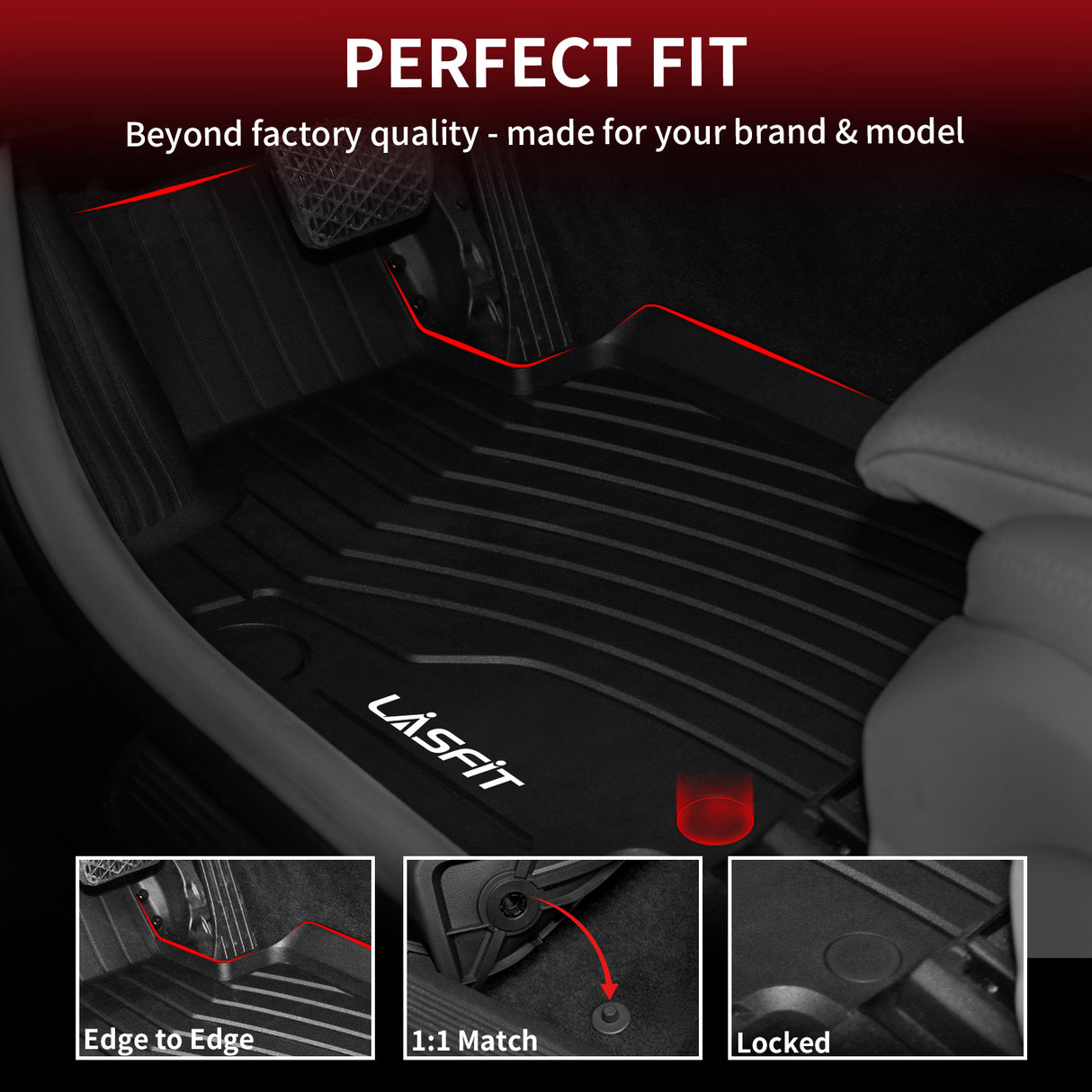 Mercedes-Benz GLC SUV Custom Fit Floor Mats