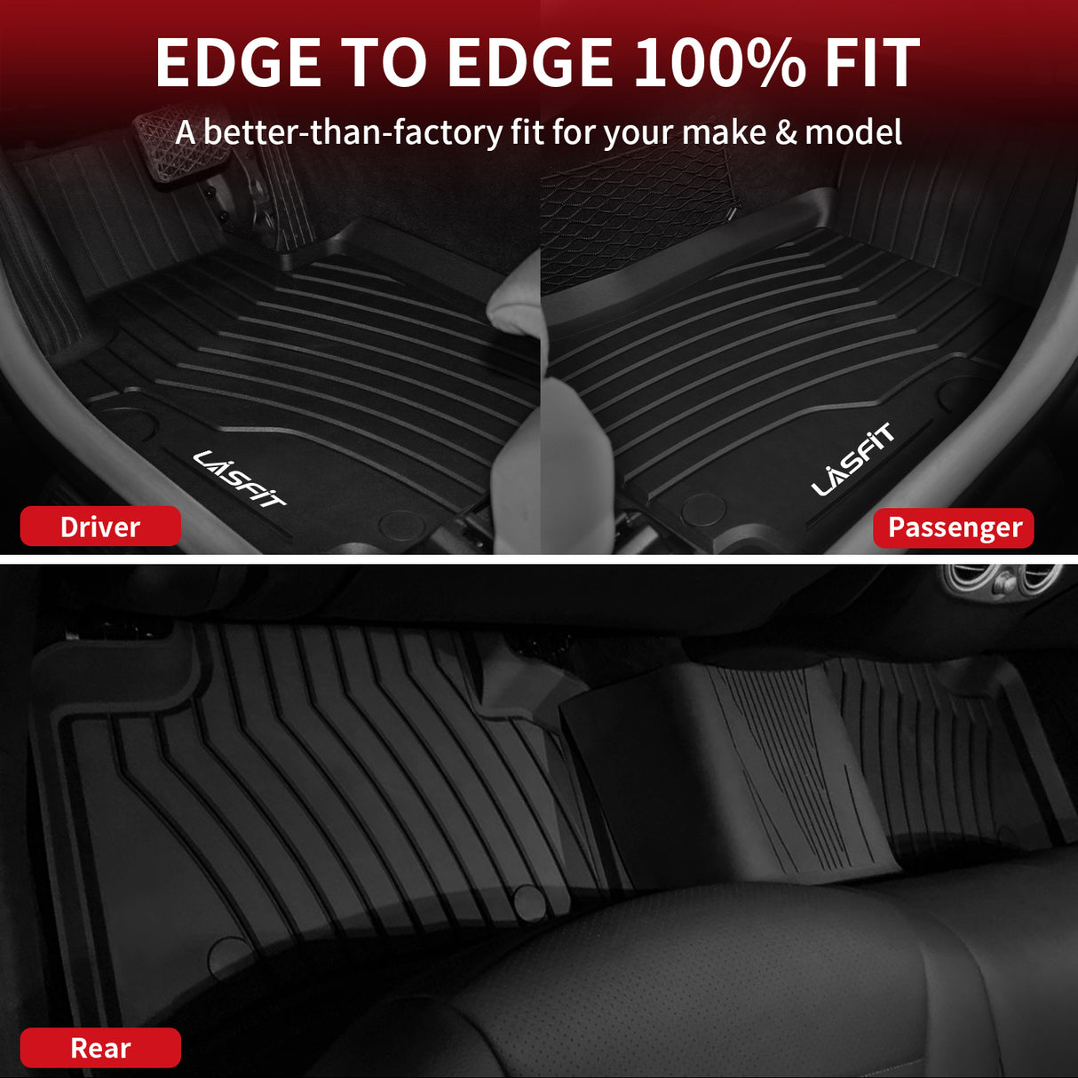 Mercedes-Benz GLC SUV Edge to Edge Floor Mats