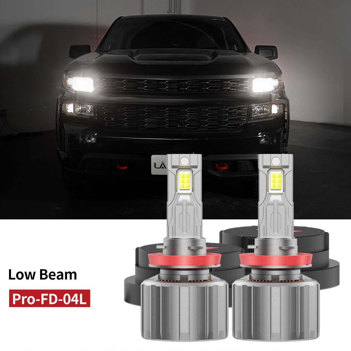 Pro-CS-01L-LED-Bulbs-fit-for-2019-2021-Chevrolet-Silverado-1500-low-beam
