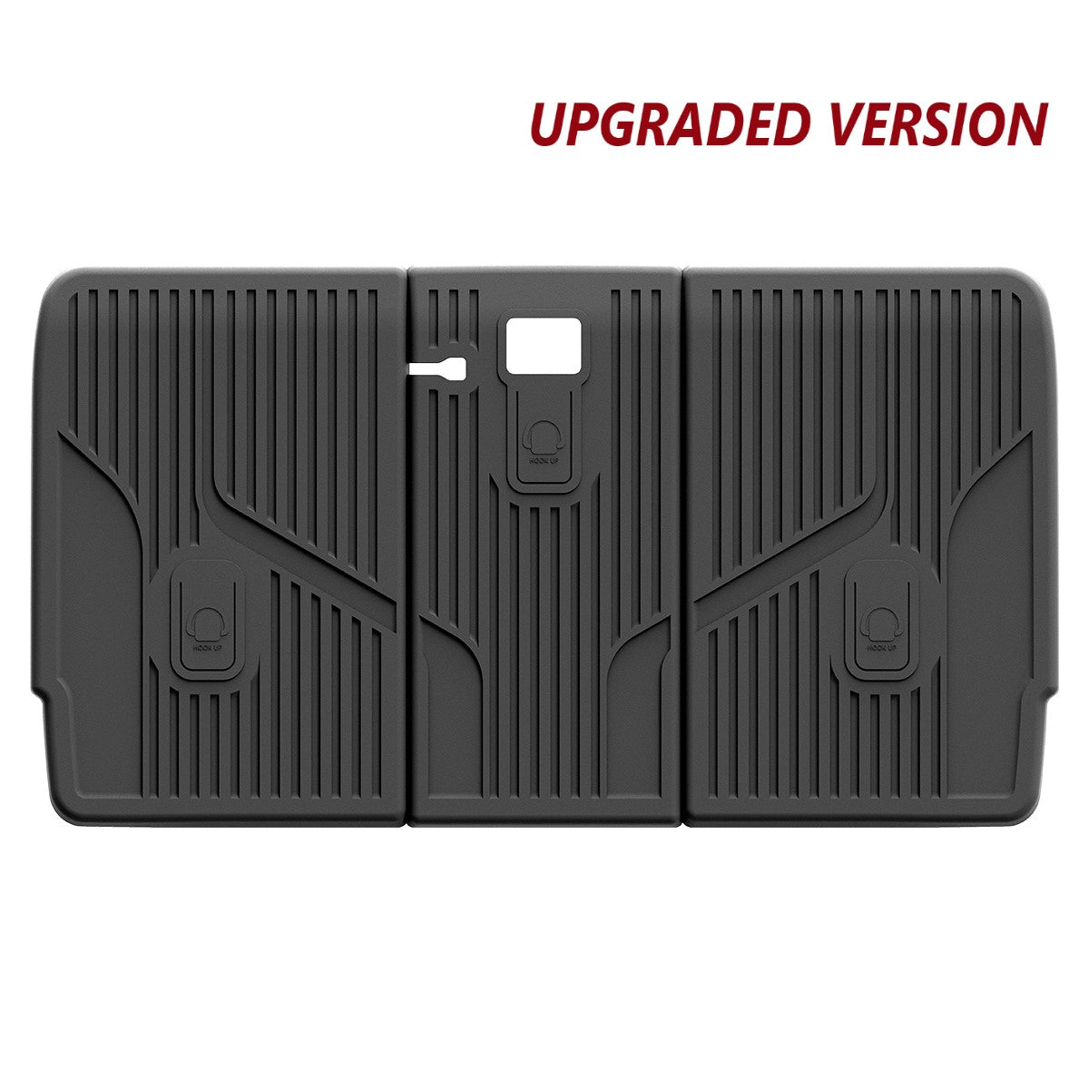 Fit For 2020-2025 Tesla Model Y Second Row Seats Back Cover Mats All Weather, Fit 5-Seater & 7-Seater