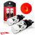 4257 4257NA  Red CanBus LED Bulbs Turn Signal Brake Tail Lights | Error Free Anti Hyper Flash, T3 Series Upgraded Version | 2 Bulbs