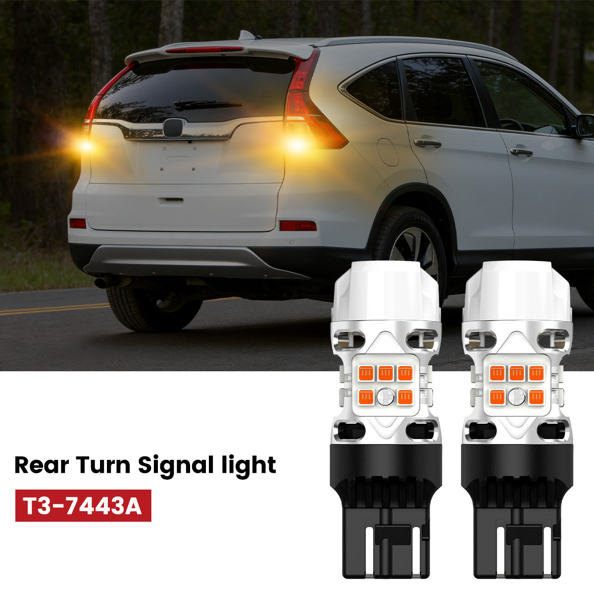 T3-7443A LED rear turn signal lights fit for 2015-2016 Honda CR-V