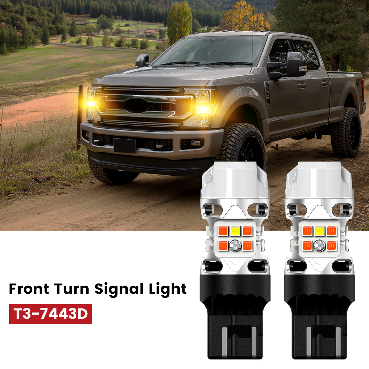 Fit for 2017-2019 Ford F-250 F-350 Super Duty The Brightest LED Bulbs Upgrade | Tested and Verified