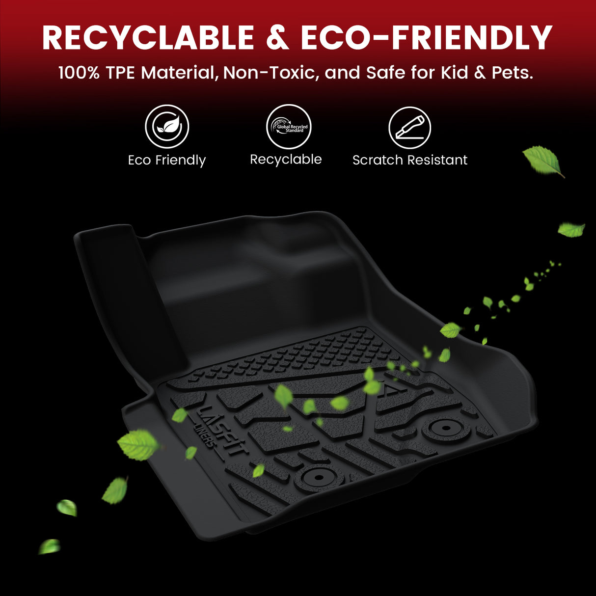 Lasfit Floor Mats TPE Material