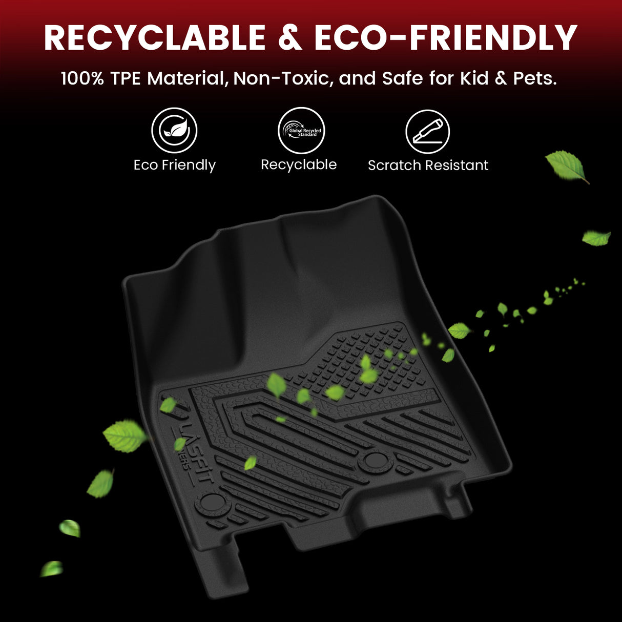Fit for 2013-2020 Toyota Sienna Floor Mats & Cargo Mat, Fit Fixed center console