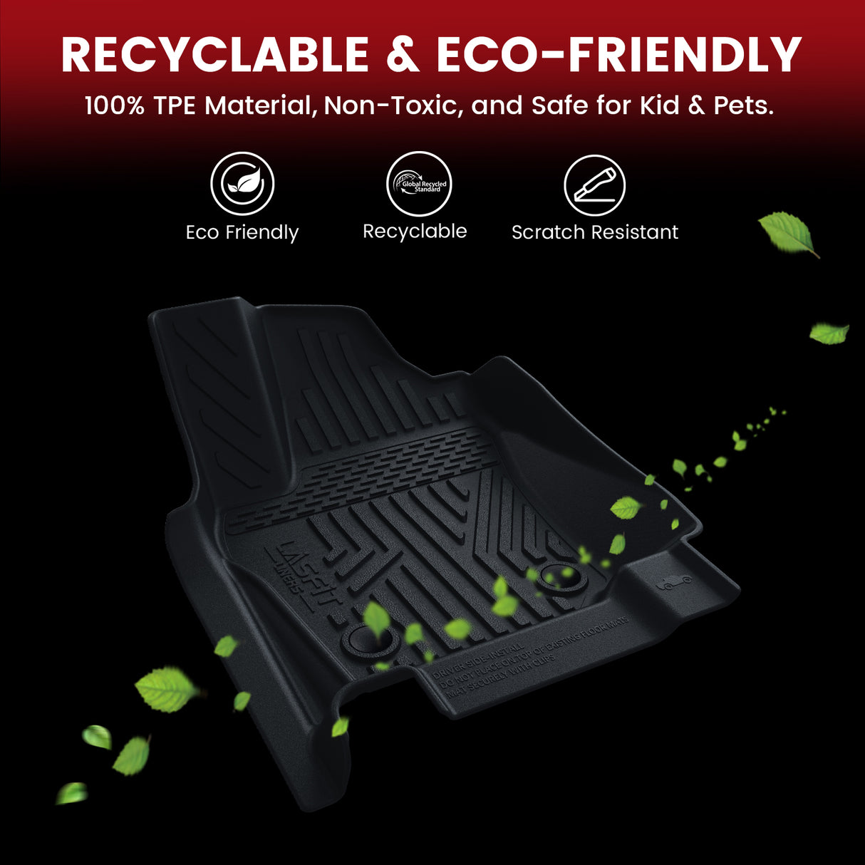 Fit for 2013-2024 Toyota 4Runner Floor Mats or Cargo Mat or Seatback Mat