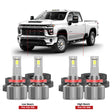 The best led headlight bulbs for 2025 chevrolet silverado 2500 3500