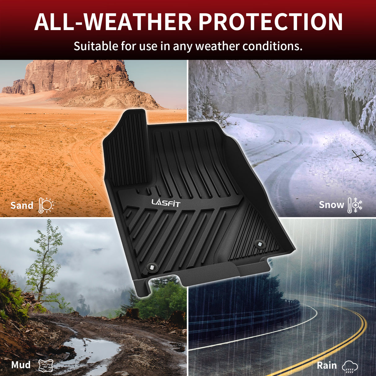 Toyota Highlander All Weather Floor Mats