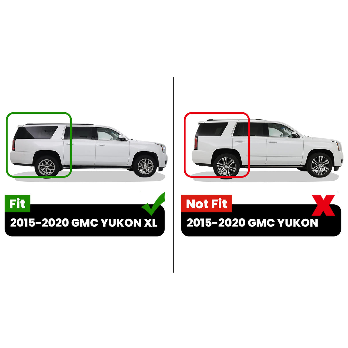 2015-2020 GMC Yukon XL Floor Mats Not Fit 2015-2020 GMC YUKON