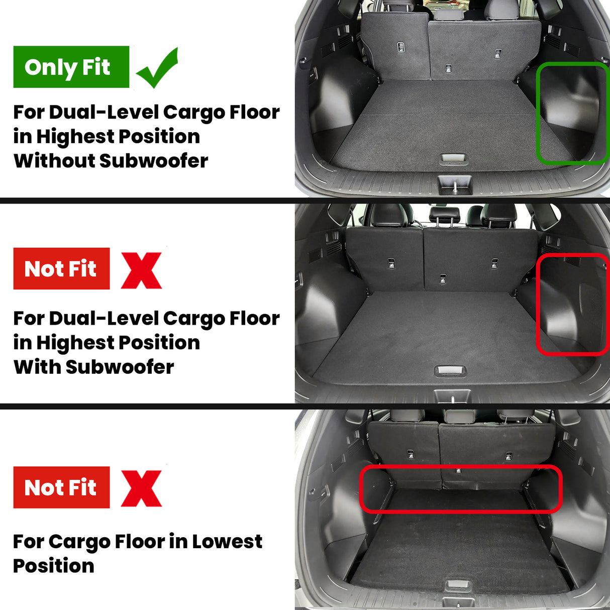 Fit for 2022-2026 Hyundai Tucson Floor Mats or Cargo Mat