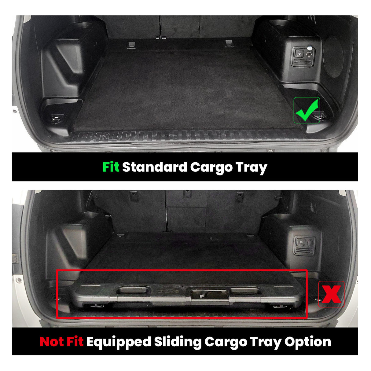Fit for 2013-2024 Toyota 4Runner Floor Mats or Cargo Mat or Seatback Mat