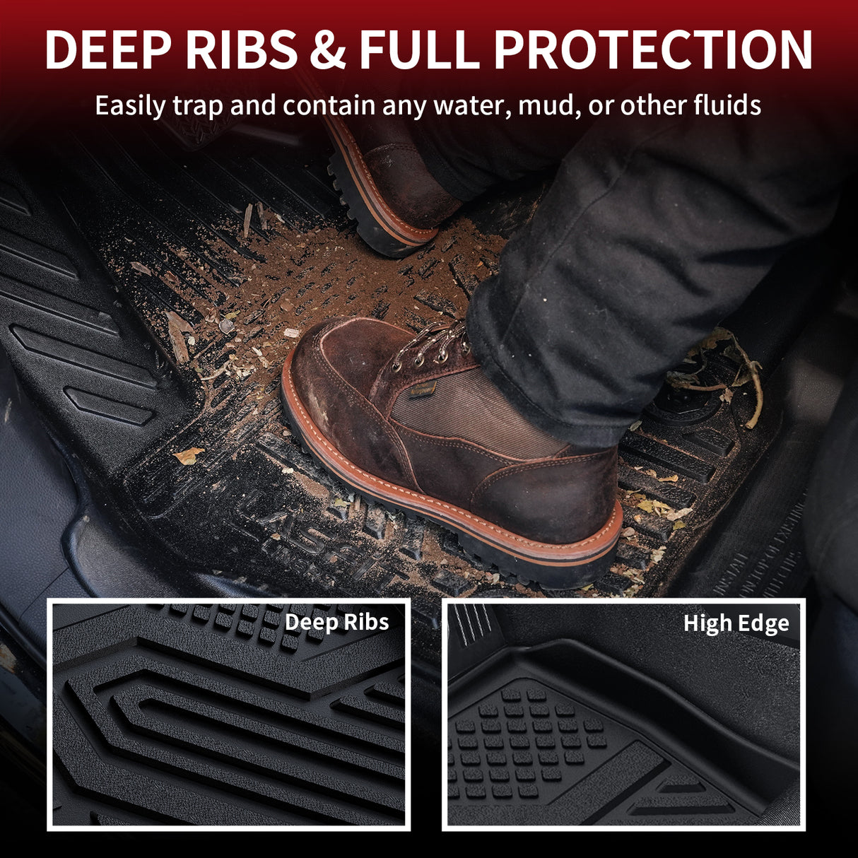 Fit for 2017-2025 Mazda CX-5 All-weather Floor Mats or Cargo Mat