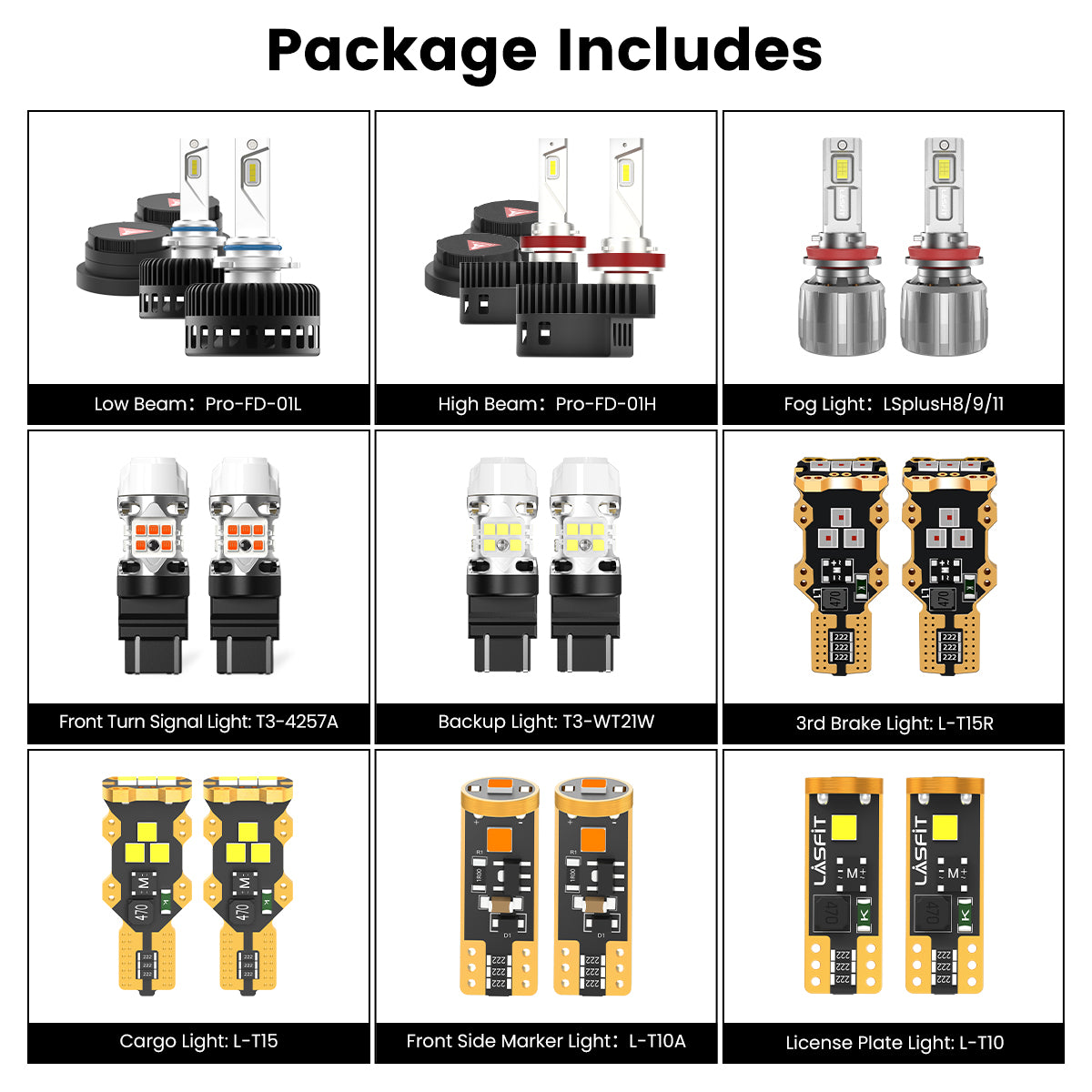 combo package fit for 2023-2025 ford f-250 f-350
