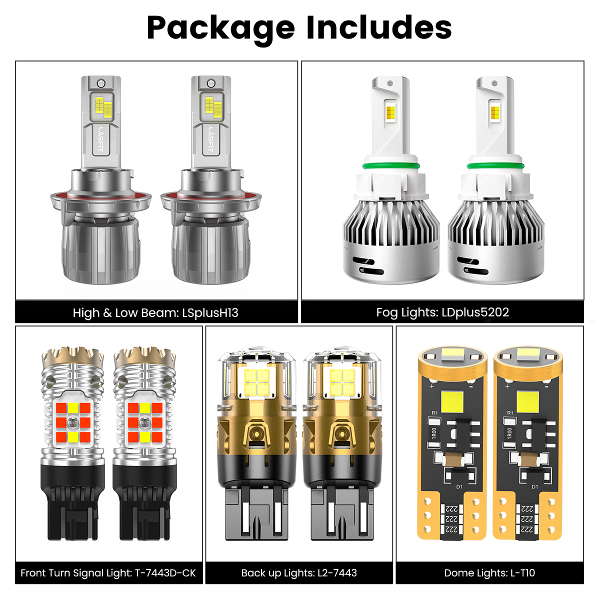 combo package fit for 2018-2025 Jeep Wrangler Sport/Sport S/80th Anniversary Edition