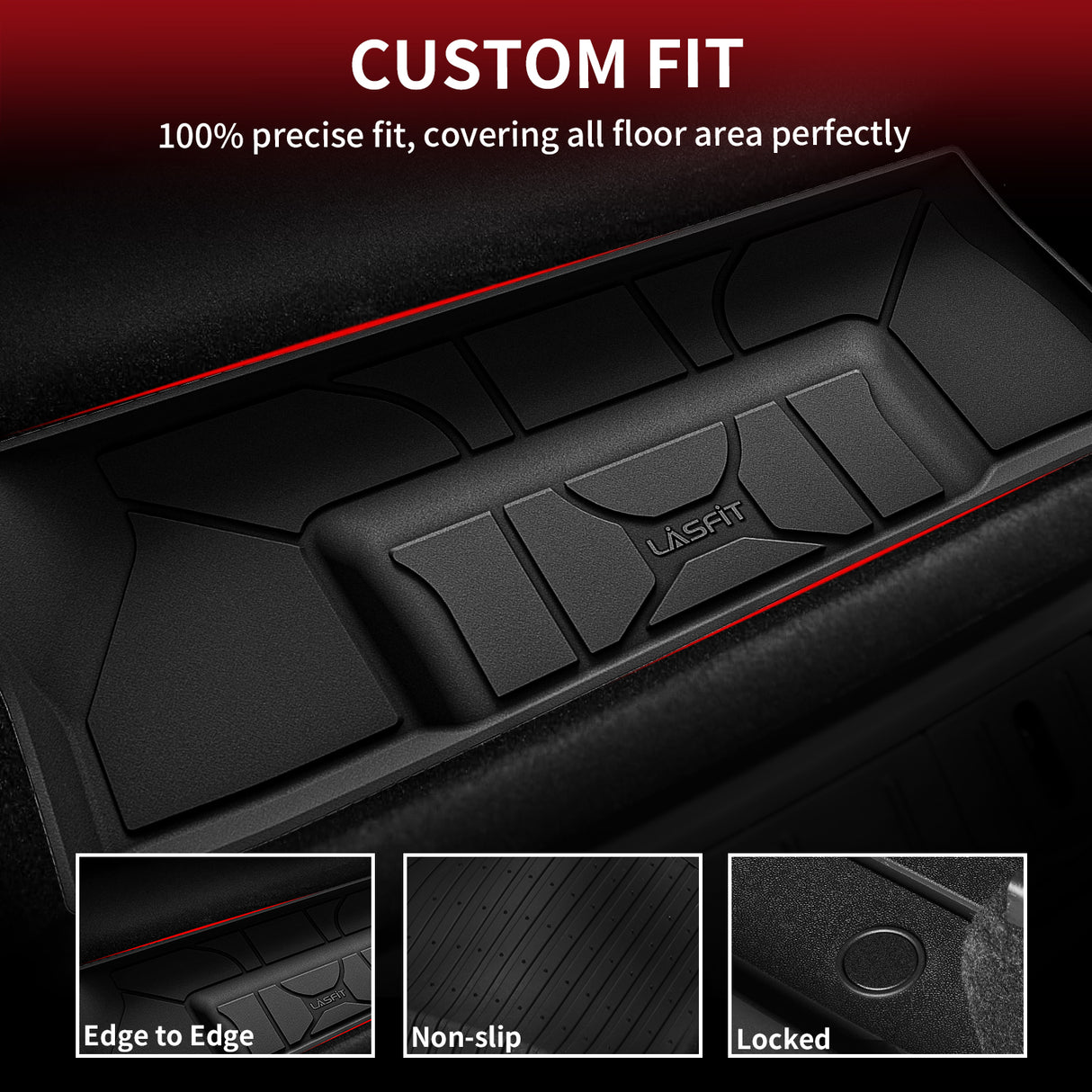 Custom Fit Tesla Model S 2022-2023 Custom Frunk Trunk Cargo Mats