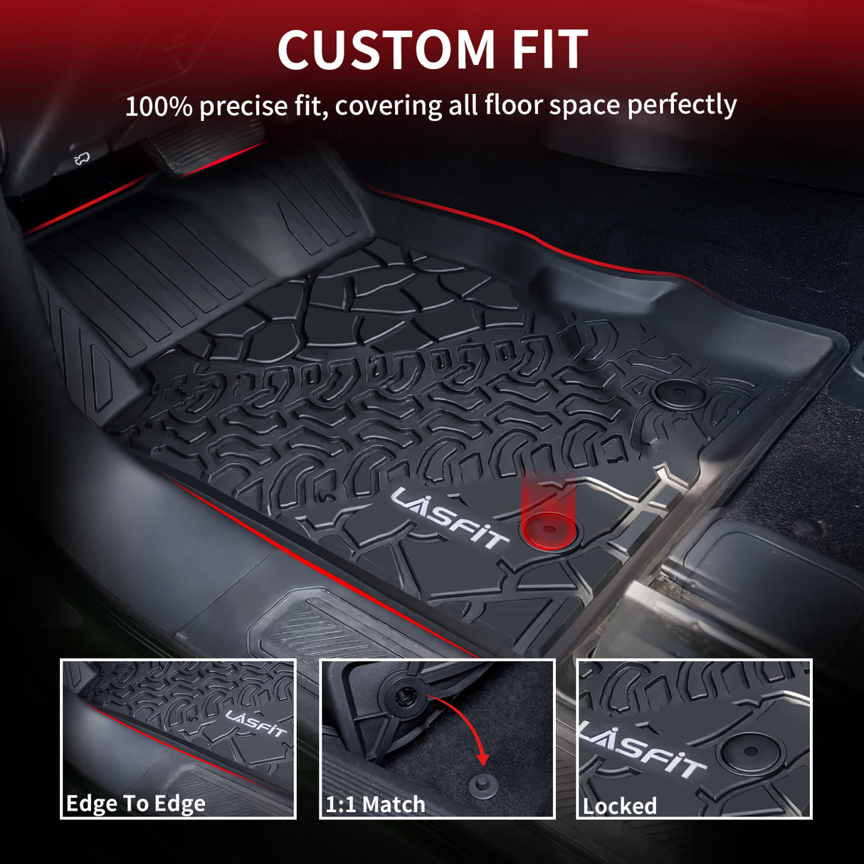 Custom Fit Ford Bronco Floor Mats and Cargo Mats