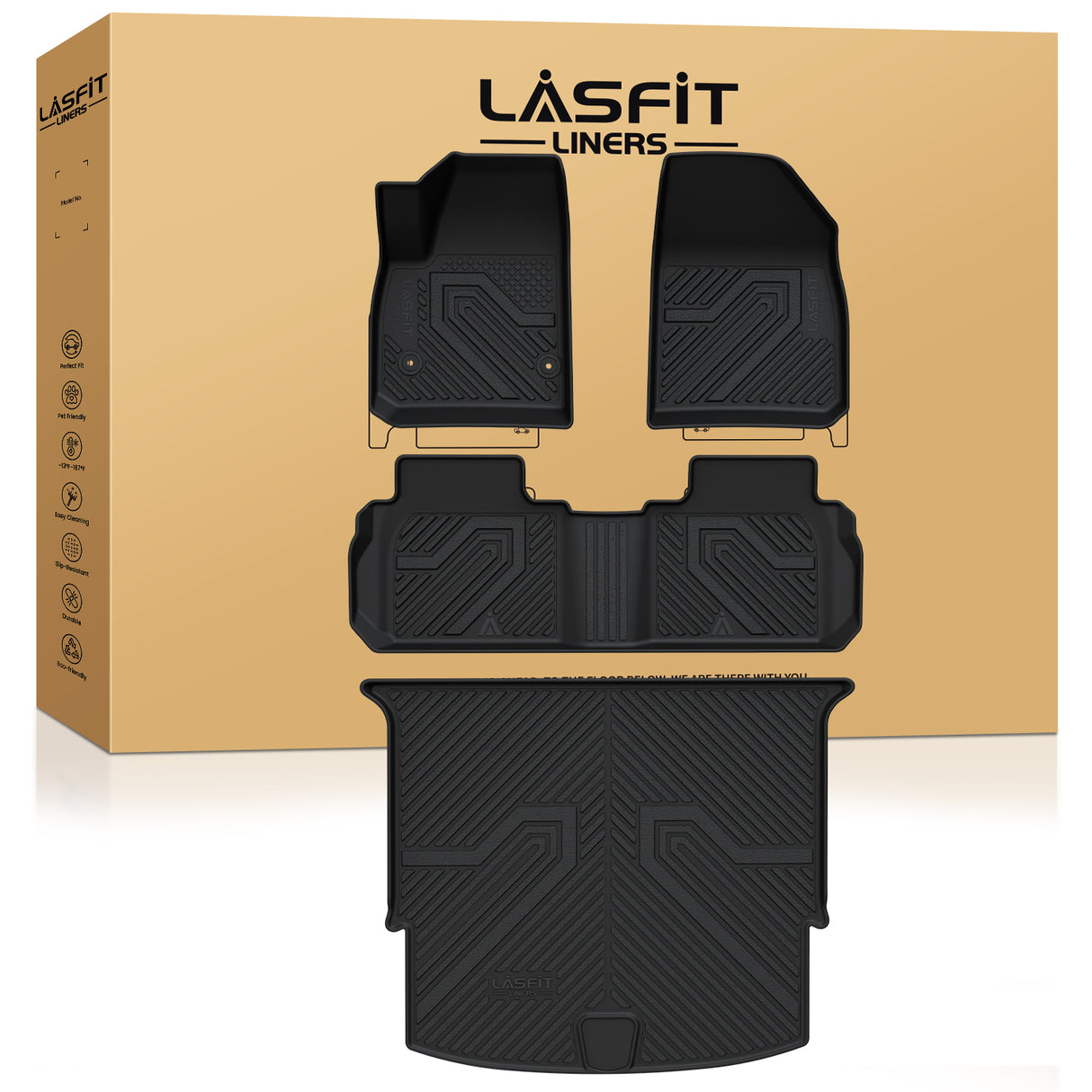 2019-2025 Chevrolet Blazer Floor Mats & Cargo Mat Package