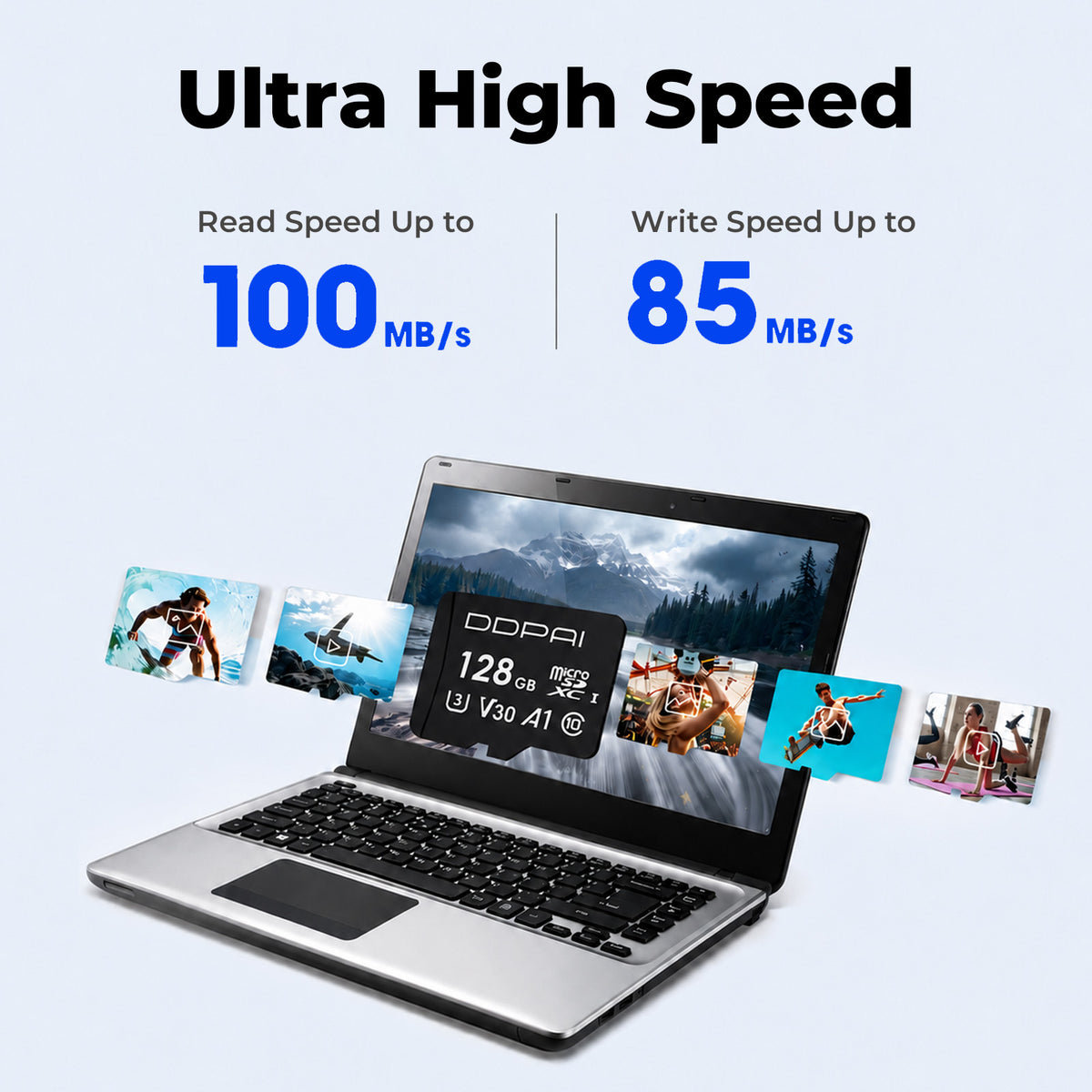 Dash Cams Microsd Card 128GB Ultra High Speed
