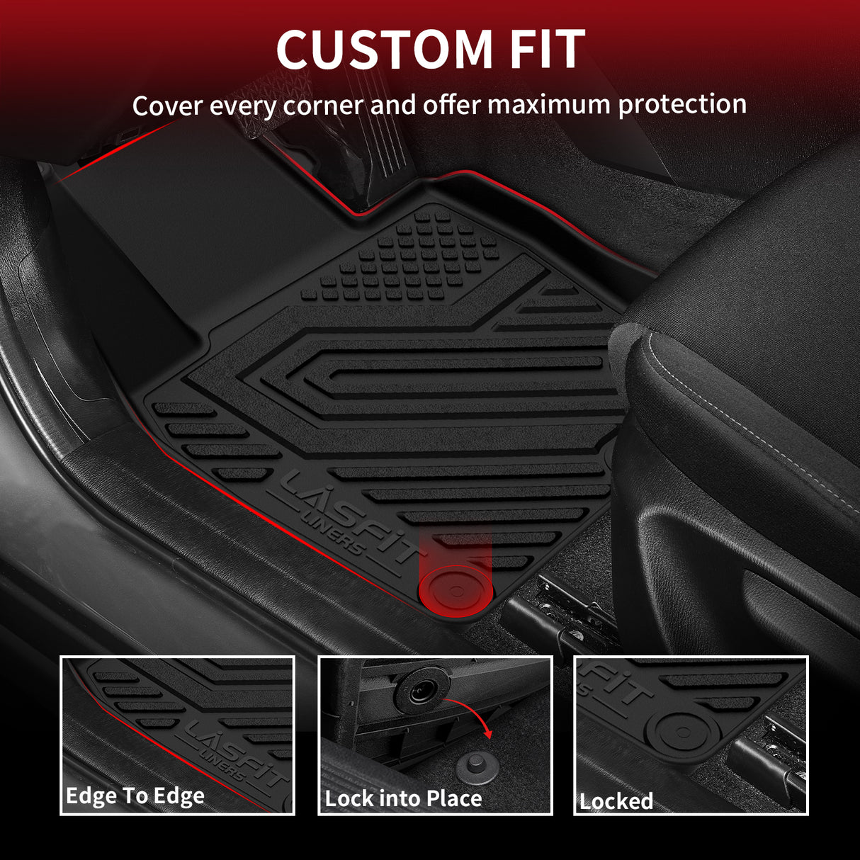 Fit for 2017-2025 Mazda CX-5 All-weather Floor Mats or Cargo Mat