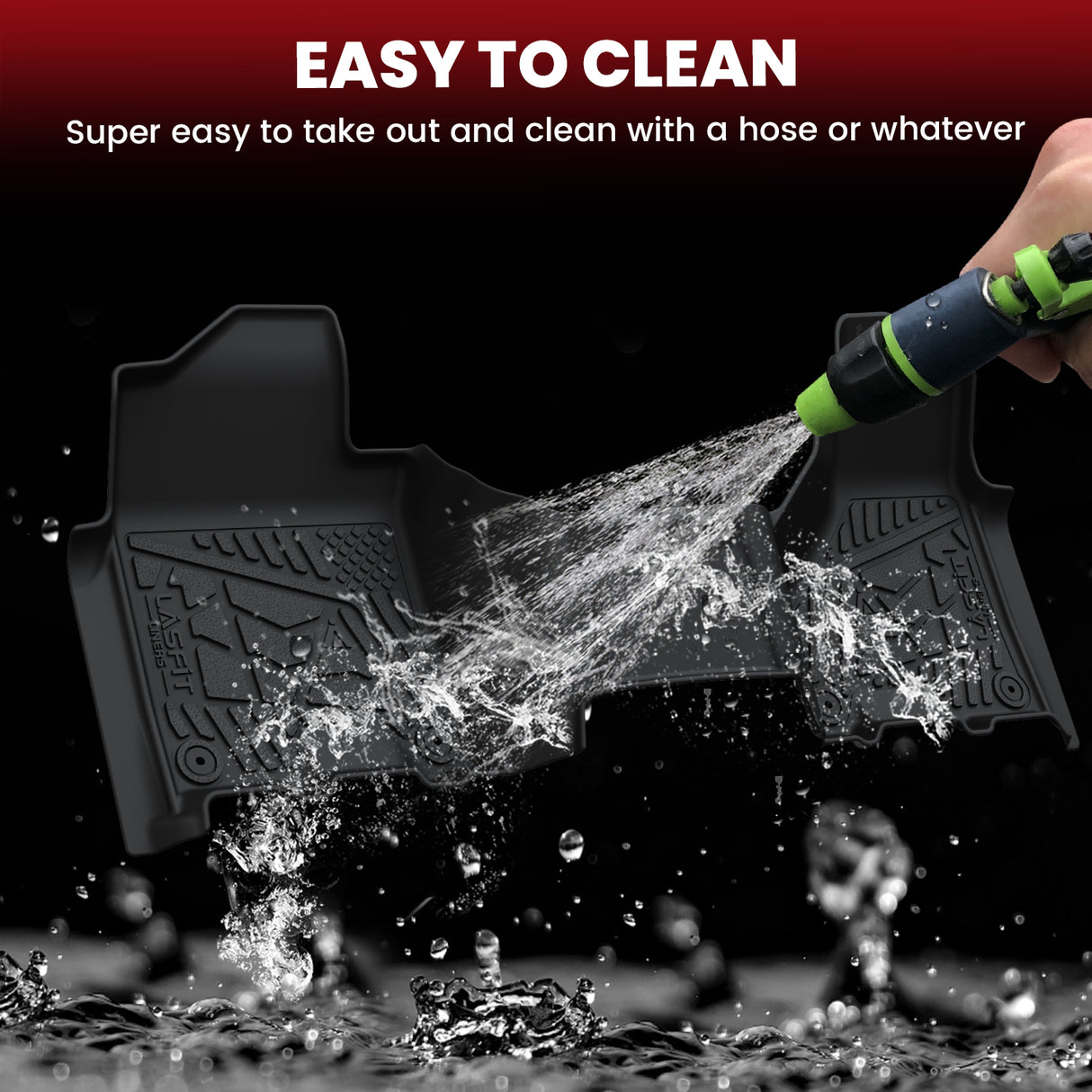 Easy to Clean 2019-2024 Ram 2500 3500 Floor Mats Bench Seating