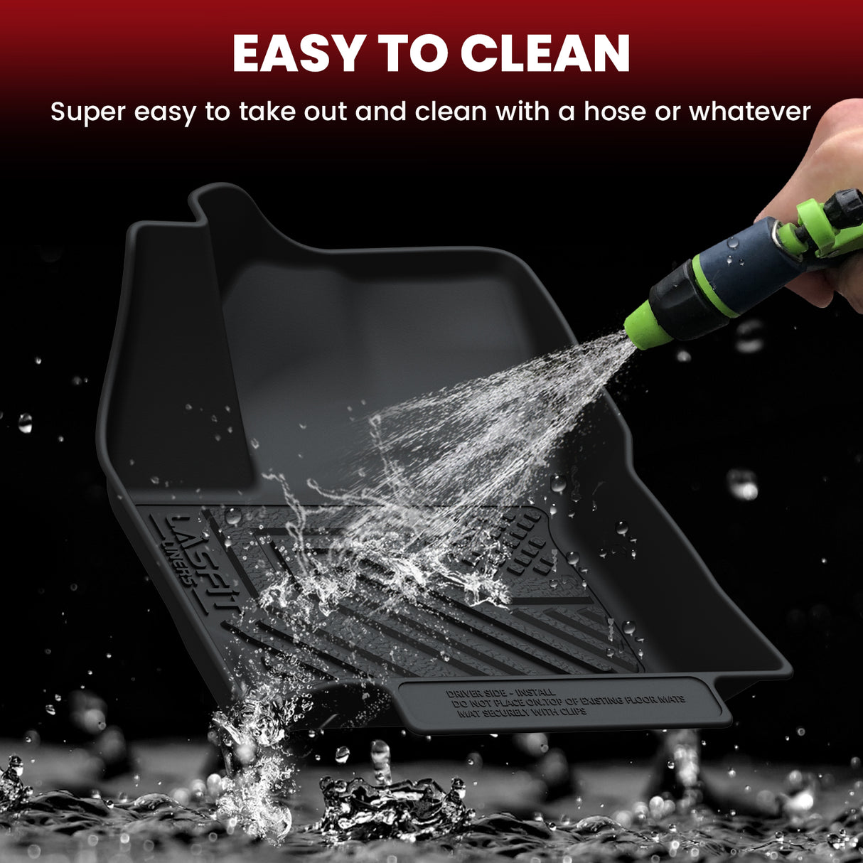 2022-2025 Toyota Corolla Cross Easy to Clean Hybrid TPE Floor Mats