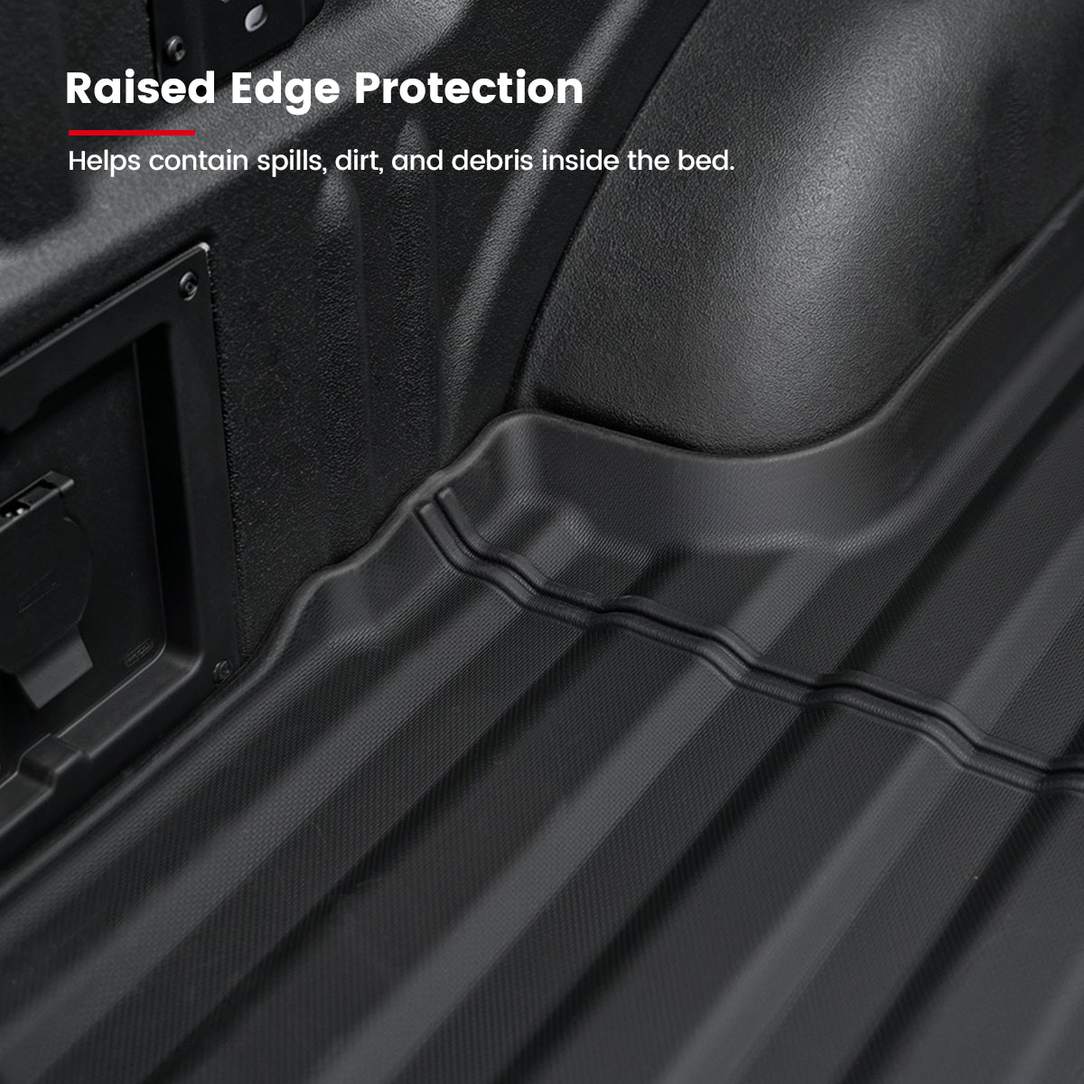 Fit for 2024-2027 Ford F-150 & 22-26 Lightning Truck Bed Mat or Tailgate Mat, Not Fit Drop-in liners