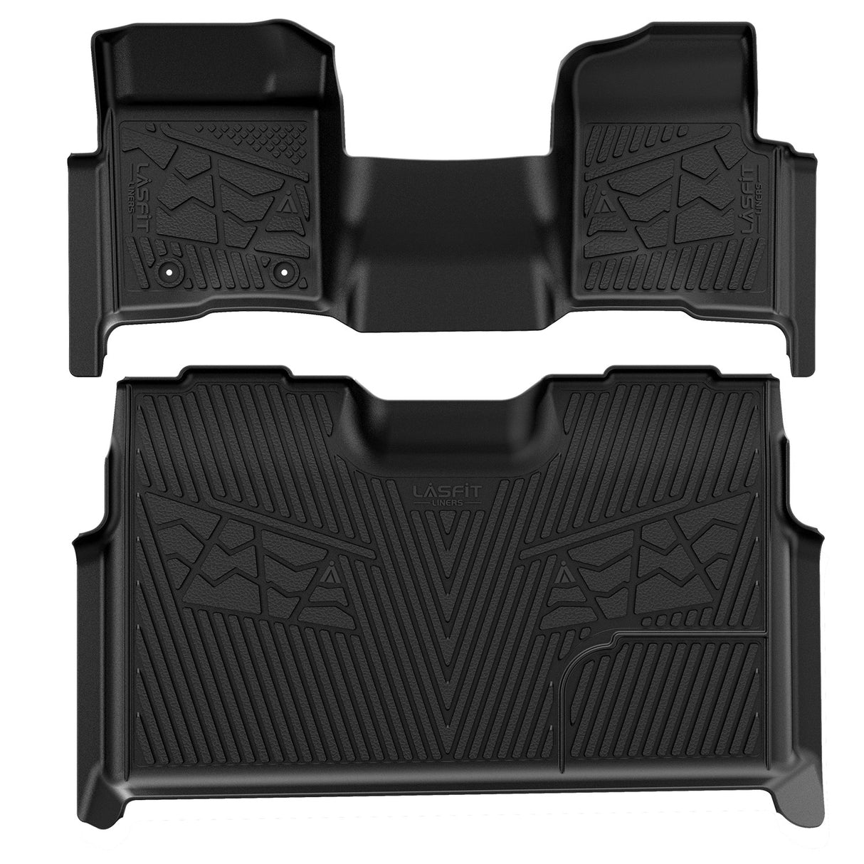 2011-2014 Ford F-150 Floor Mats, Fit SuperCrew Cab & Carpet Floor